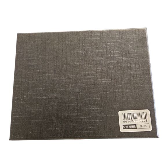 MEN'S  LUXURY GRAVELSTONE  BOW TIE WITH POCKET  SQUARE. SBT55. - Picture 3 of 3